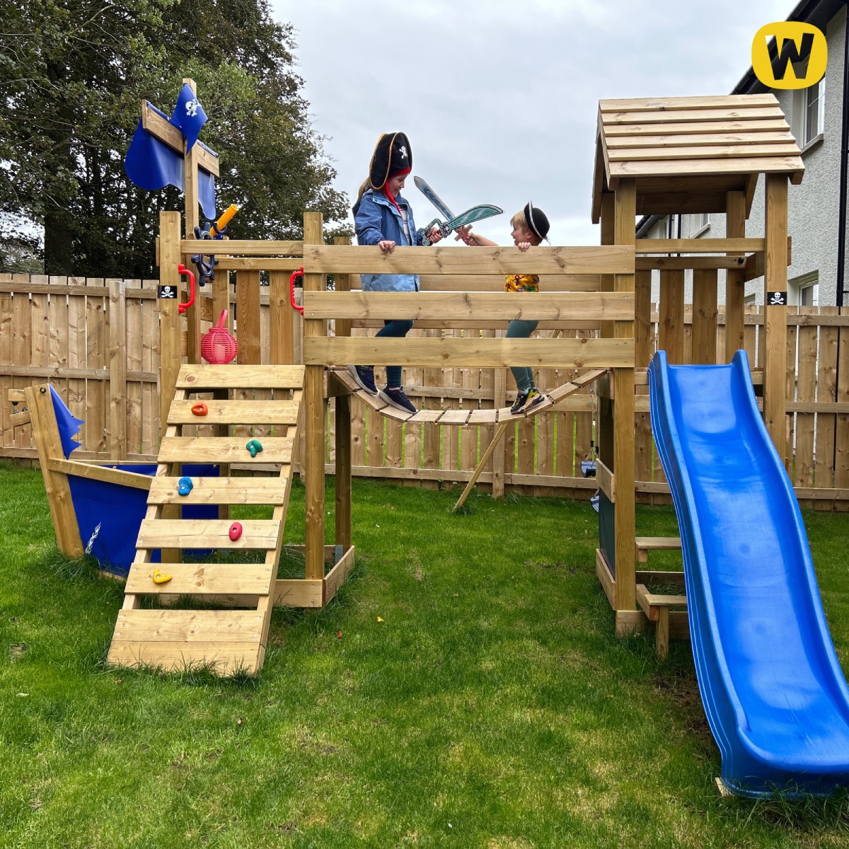 Igralni stolp Wickey GhostFlyer 818322_k