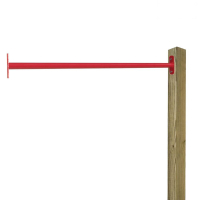 Prizidek Wickey Xtra-Turn 99 cm vključno s 1 steber Rdeča 620971