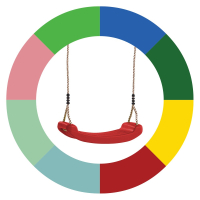 Sedeži gugalnice s spreminjačimi se barvami  621091_k