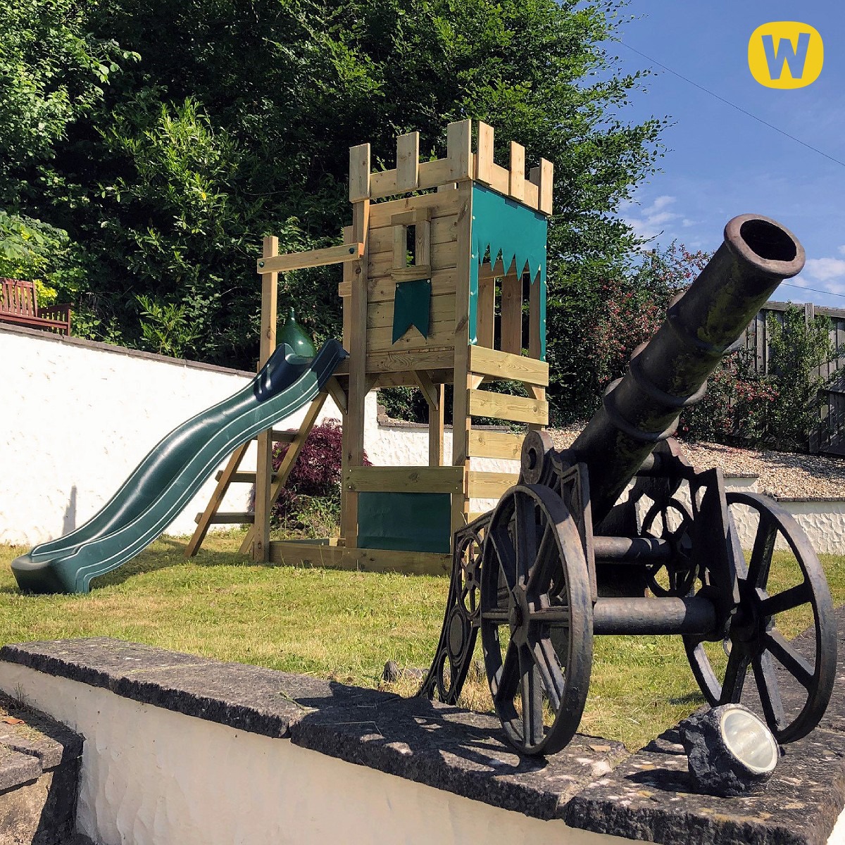 Igralni stolp Wickey CannonFlyer 810125_k