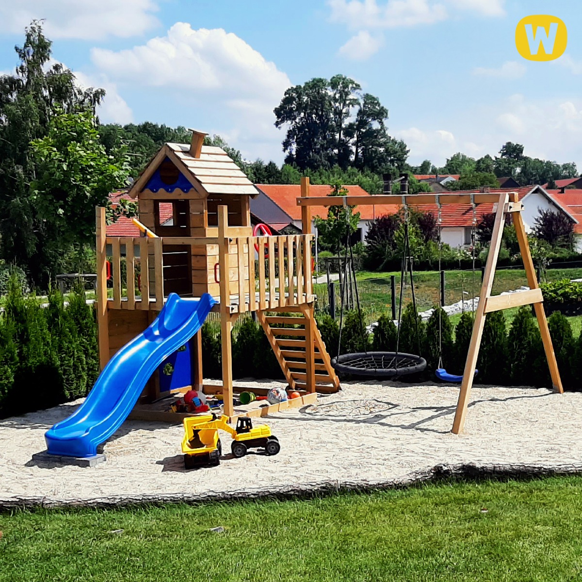 Igralni stolp Wickey Smart Lodge 150 814161_k